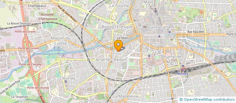 localisation de l'entreprise MONSIEUR JEAN LE GAL à RENNES