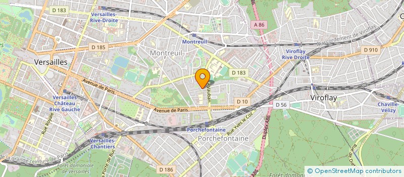localisation de l'entreprise MONSIEUR JEAN LE GALL à VERSAILLES
