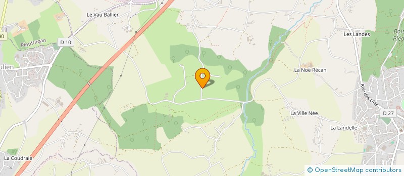 localisation de l'entreprise MONSIEUR JEAN LE GALL à PLEDRAN