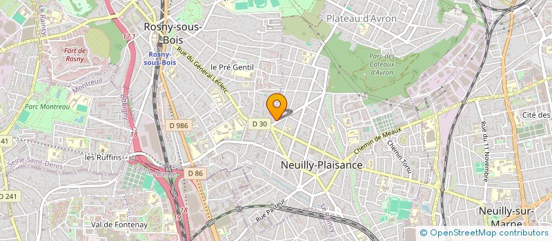 localisation de l'entreprise MONSIEUR JEAN LE GARGASSON à NEUILLY-PLAISANCE