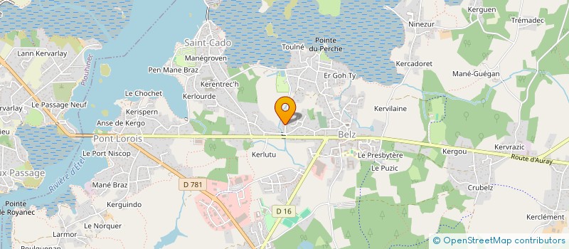 localisation de l'entreprise MONSIEUR JEAN LE GLOAHEC  BELZ