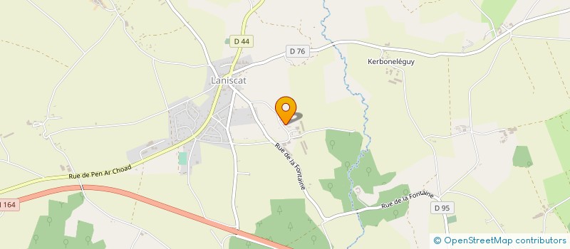 localisation de l'entreprise MONSIEUR JEAN LE GUELVOUD à BON REPOS SUR BLAVET