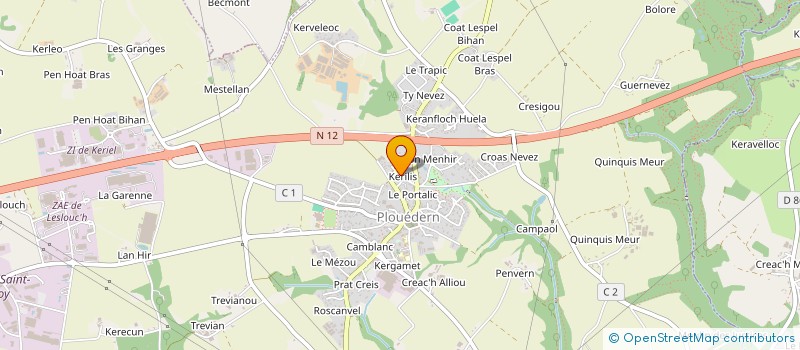 localisation de l'entreprise MONSIEUR JEAN LE GUEN  SAINT-THONAN