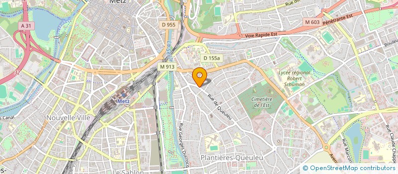 localisation de l'entreprise MONSIEUR JEAN LE GUENNEC  METZ