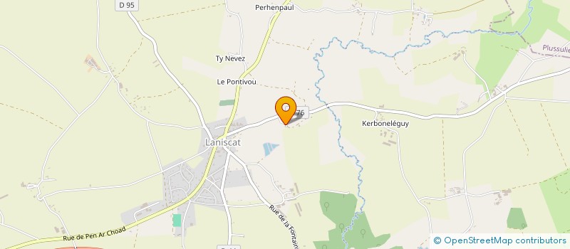 localisation de l'entreprise MONSIEUR JEAN LE GUERNEVE  BON REPOS SUR BLAVET