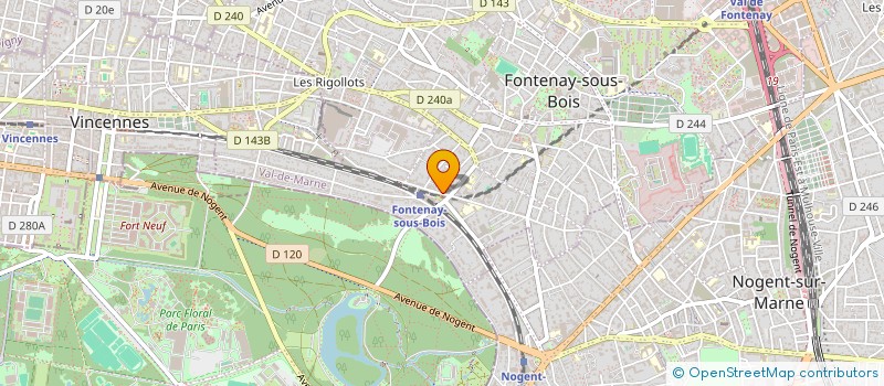 localisation de l'entreprise MONSIEUR JEAN LE HELLEC à FONTENAY-SOUS-BOIS