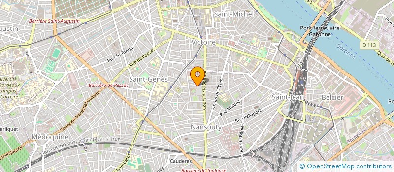localisation de l'entreprise MONSIEUR JEAN LE HERON à BORDEAUX