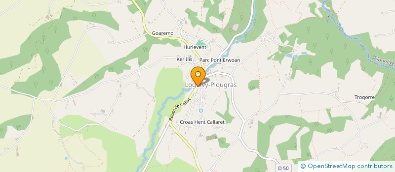 localisation de l'entreprise MONSIEUR JEAN LE JEUNE à LOGUIVY-PLOUGRAS
