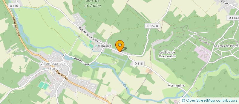 localisation de l'entreprise MONSIEUR JEAN LE LAY à VILLEMEUX-SUR-EURE