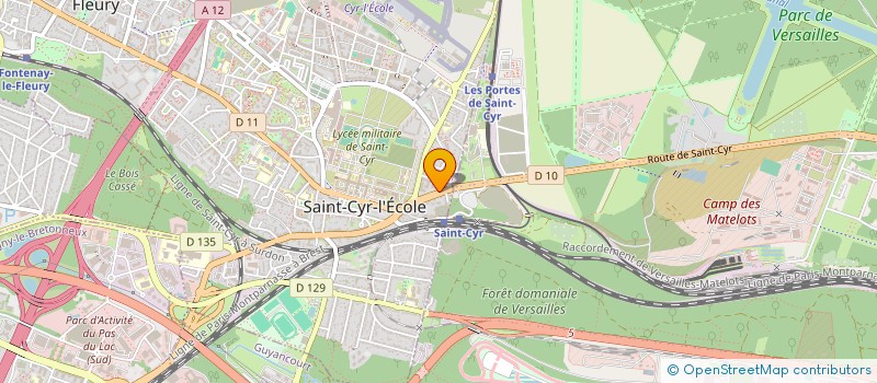 localisation de l'entreprise MONSIEUR JEAN LE LEIZOUR  SAINT-CYR-L'ECOLE