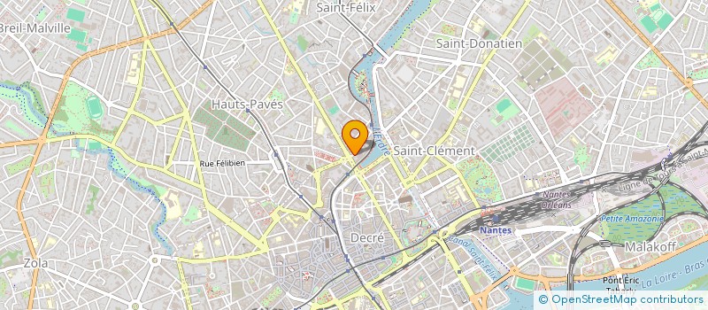 localisation de l'entreprise MONSIEUR JEAN LE LEUCH à NANTES