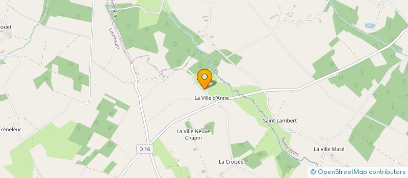 localisation de l'entreprise MONSIEUR JEAN LE LIEVRE à LAURENAN