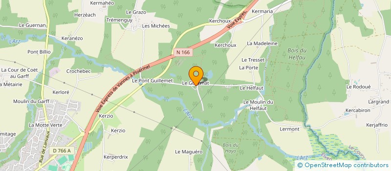 localisation de l'entreprise MONSIEUR JEAN LE LUEL à ELVEN