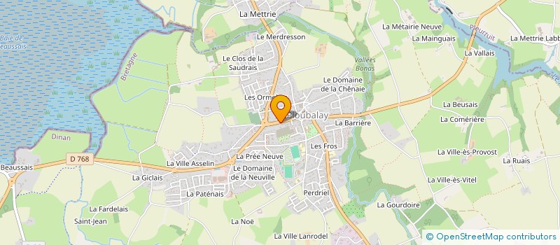 localisation de l'entreprise MONSIEUR JEAN LE MASSON à BEAUSSAIS-SUR-MER