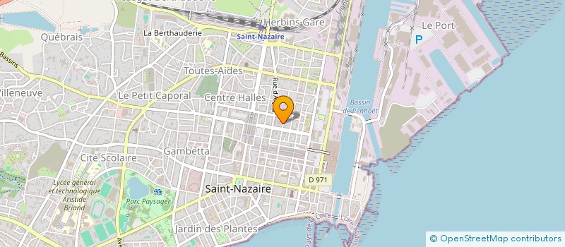 localisation de l'entreprise MONSIEUR JEAN LE MAY  SAINT-NAZAIRE