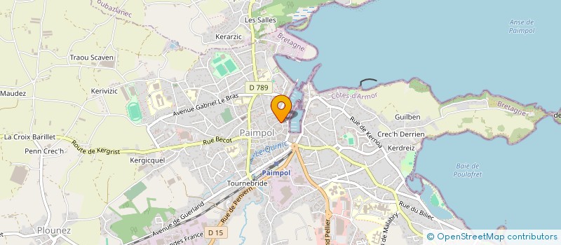 localisation de l'entreprise MONSIEUR JEAN LE MERCIER  KERFOT