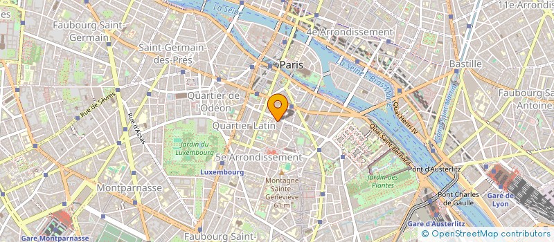 localisation de l'entreprise MONSIEUR JEAN LE MEUR à PARIS