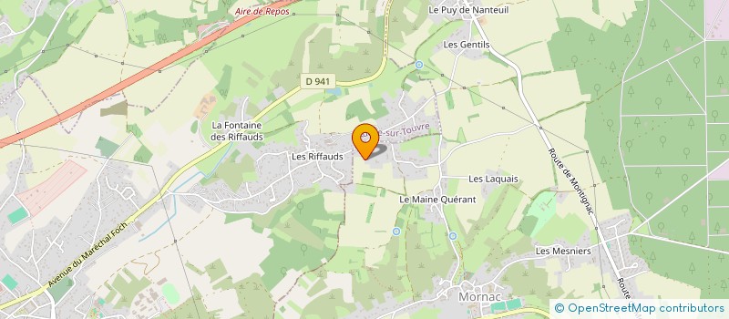 localisation de l'entreprise MONSIEUR JEAN- LE MOEL à MORNAC