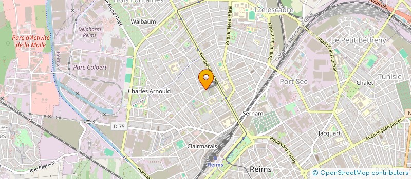 localisation de l'entreprise MONSIEUR JEAN LE-MOEL à REIMS