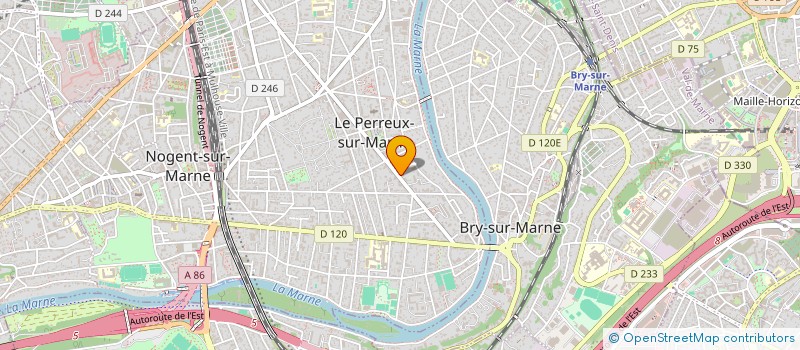 localisation de l'entreprise MONSIEUR JEAN LE MOIGN  LE PERREUX-SUR-MARNE