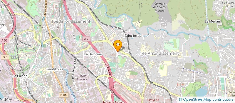 localisation de l'entreprise MONSIEUR JEAN LE MOING à MARSEILLE