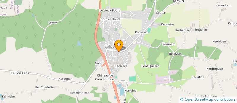 localisation de l'entreprise MONSIEUR JEAN LE NIVET  COLPO