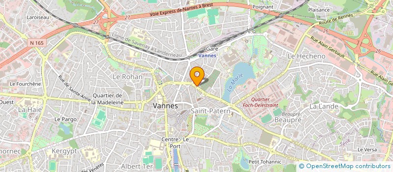 localisation de l'entreprise MONSIEUR JEAN LE PLAIN à VANNES
