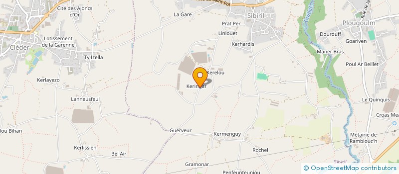 localisation de l'entreprise MONSIEUR JEAN LE RAY à SIBIRIL