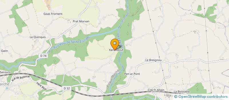 localisation de l'entreprise MONSIEUR JEAN LE ROUX à LE VIEUX-MARCHE