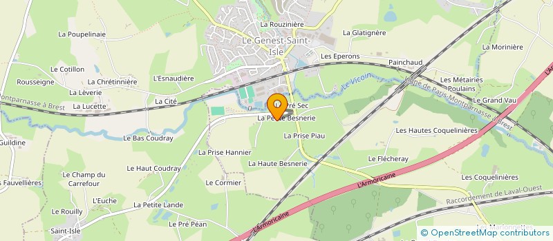 localisation de l'entreprise MONSIEUR JEAN LE ROY  SAINT-BERTHEVIN