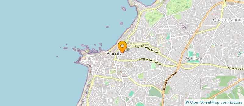 localisation de l'entreprise MONSIEUR JEAN LE ROY  BIARRITZ