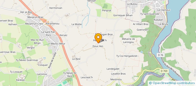 localisation de l'entreprise MONSIEUR JEAN LE SAOUT à TAULE