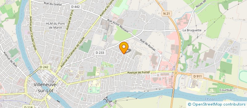 localisation de l'entreprise MONSIEUR JEAN LE SAUX à VILLENEUVE-SUR-LOT