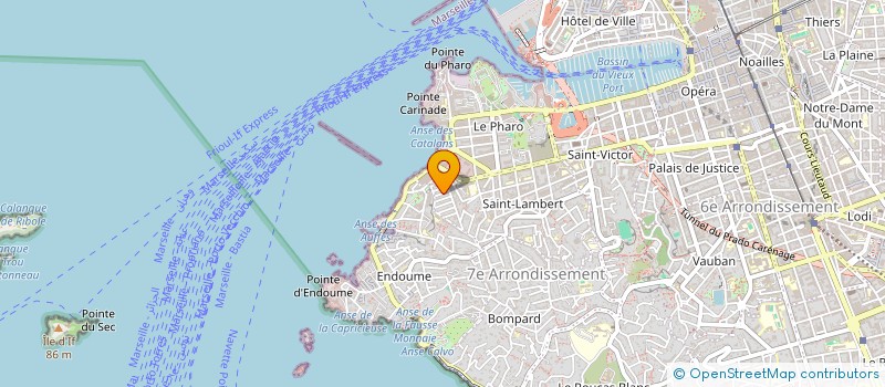 localisation de l'entreprise MONSIEUR JEAN LE TOUX à MARSEILLE