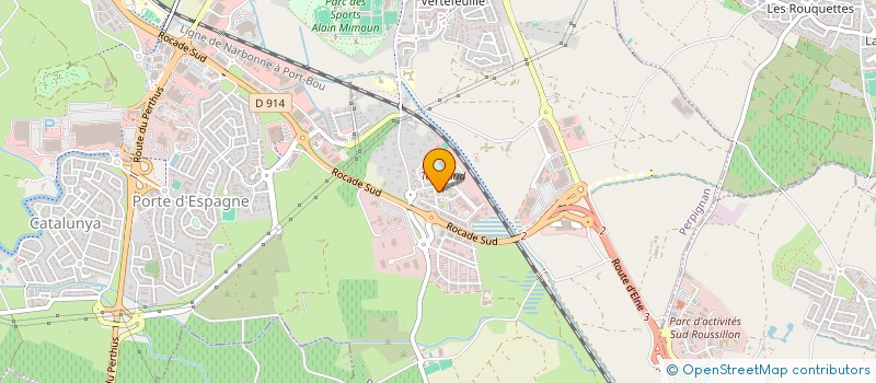 localisation de l'entreprise MONSIEUR JEAN LE VAILLANT  PERPIGNAN