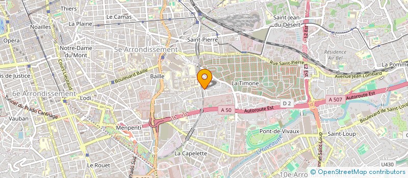 localisation de l'entreprise MONSIEUR JEAN LEANDRO à MARSEILLE