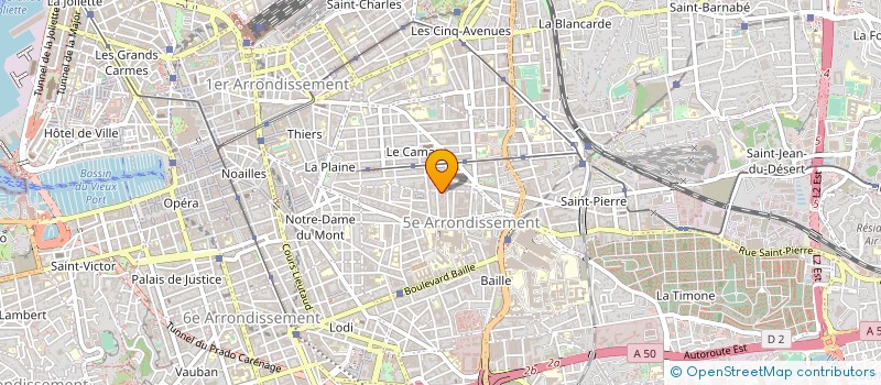 localisation de l'entreprise MONSIEUR JEAN LEAUMOND à MARSEILLE