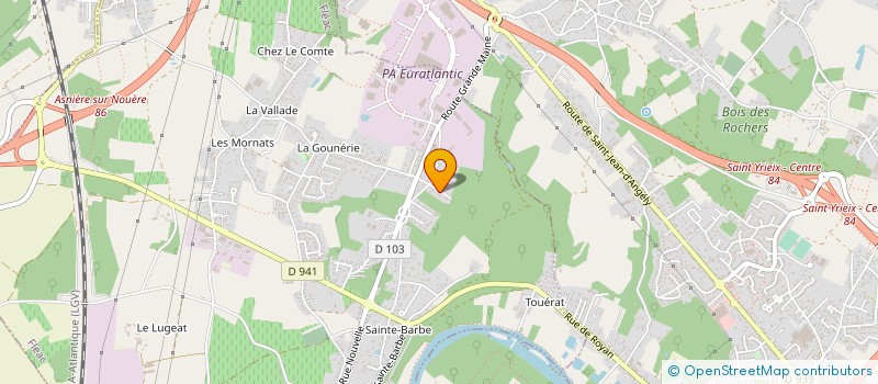 localisation de l'entreprise MONSIEUR JEAN LEBAUD à FLEAC