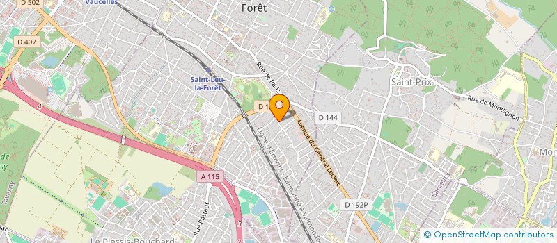 localisation de l'entreprise MONSIEUR JEAN LEBEY  SAINT-LEU-LA-FORET