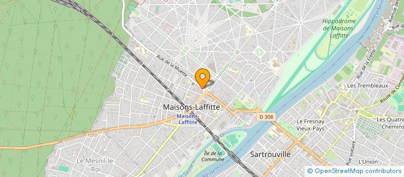 localisation de l'entreprise MONSIEUR JEAN LEBIS à MAISONS-LAFFITTE