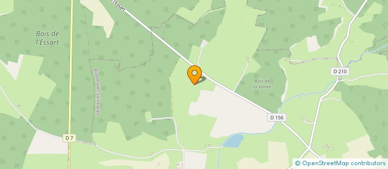 localisation de l'entreprise MONSIEUR JEAN LEBLANC  THORIGNE EN CHARNIE