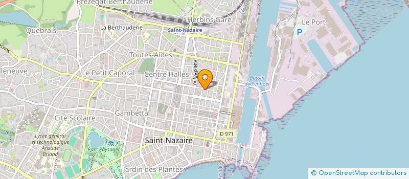 localisation de l'entreprise MONSIEUR JEAN LEBLANC  SAINT-NAZAIRE