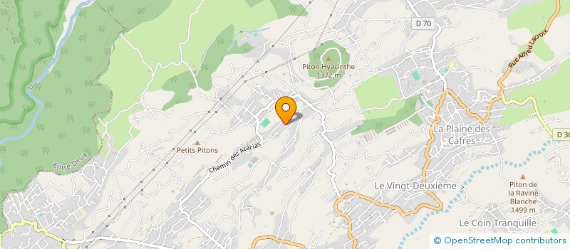 localisation de l'entreprise MONSIEUR JEAN LEBON  LE TAMPON