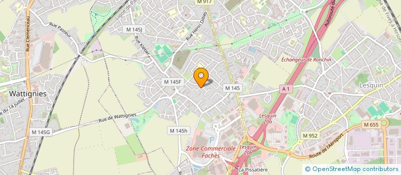 localisation de l'entreprise MONSIEUR JEAN LEBON  FACHES-THUMESNIL