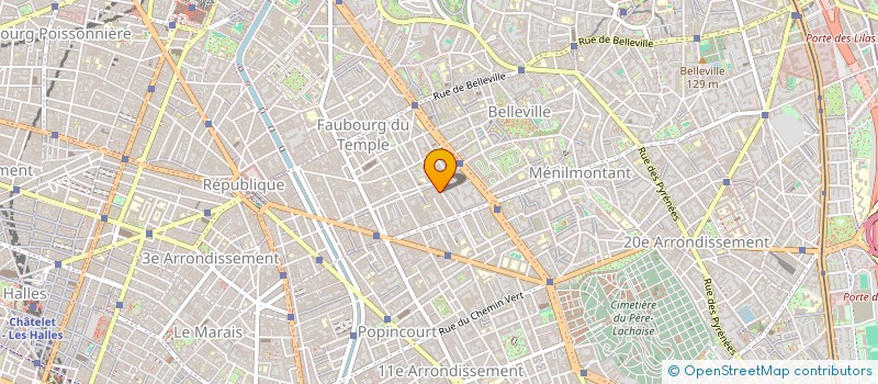 localisation de l'entreprise MONSIEUR JEAN LEBRET à PARIS