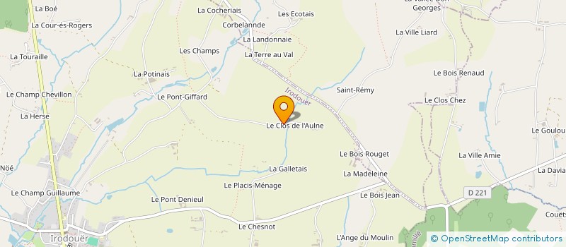 localisation de l'entreprise MONSIEUR JEAN LEBRETON à GEVEZE