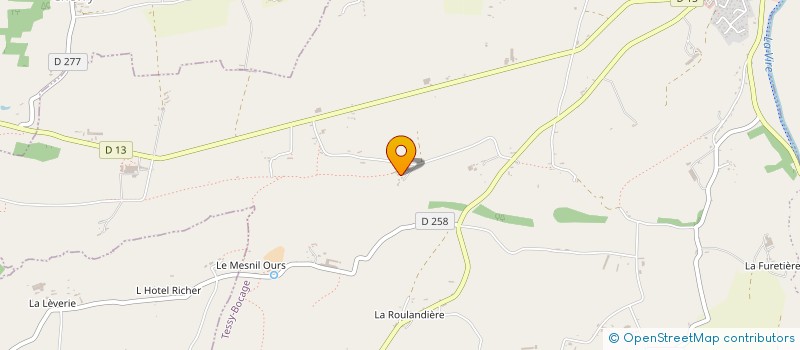 localisation de l'entreprise MONSIEUR JEAN LEBRETON  TESSY-BOCAGE