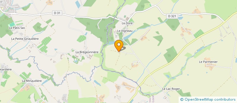 localisation de l'entreprise MONSIEUR JEAN LEBRUN  BEAUPREAU-EN-MAUGES