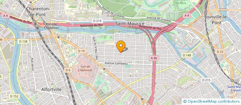 localisation de l'entreprise MONSIEUR JEAN LEBRUN à MAISONS-ALFORT