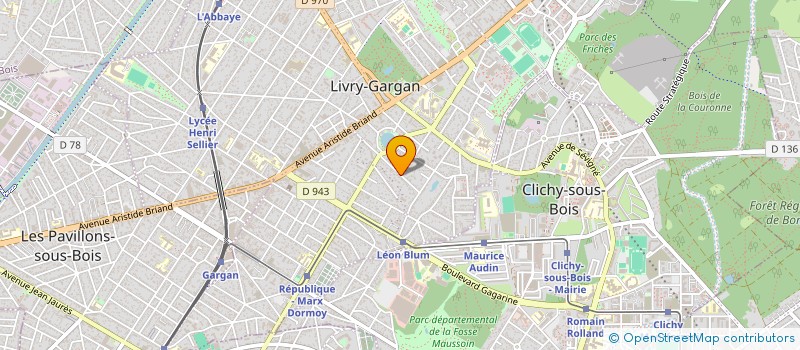 localisation de l'entreprise MONSIEUR JEAN LEBRUN à LIVRY-GARGAN